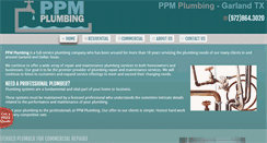 Desktop Screenshot of ppmplumbing.net